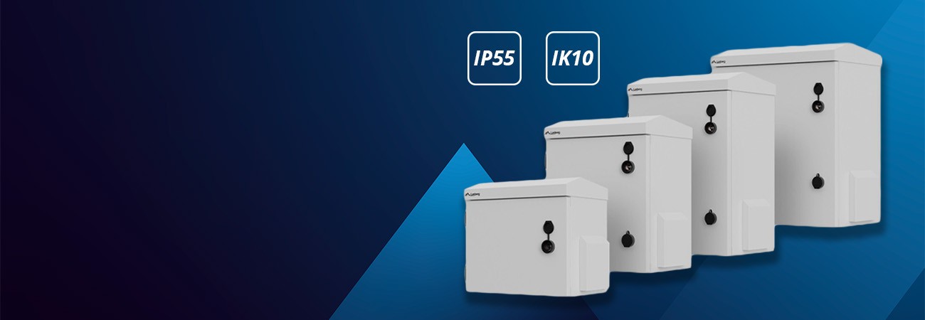 Nowe szafy rack 10" IP 55