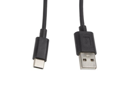 KABEL USB-C(M)->USB-A(M) 2.0 1M CZARNY LANBERG