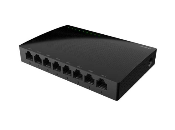 SWITCH LANBERG DSP1-1008 8X 1GB/S NIEZARZĄDZALNY GIGABIT ETHERNET DESKTOP 5V V2