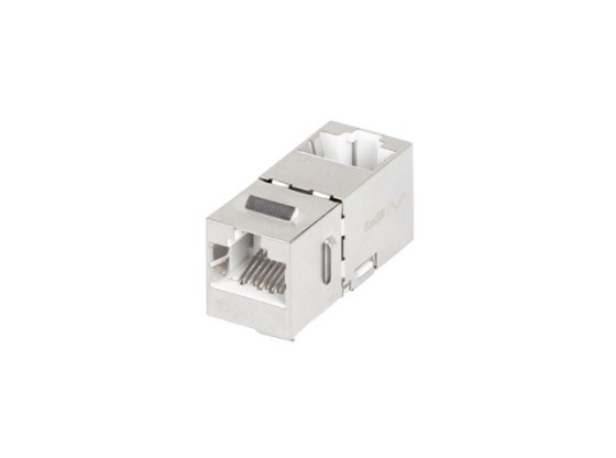 ŁĄCZNIK KEYSTONE GNIAZDO RJ45->RJ45 KAT.6 FTP 90 ZŁĄCZKA SIECIOWA LANBERG