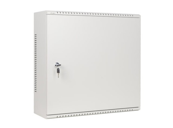SZAFA INSTALACYJNA RACK WISZĄCA 19" 6U+3U 540X200 NISKOPROFILOWA SZARA LANBERG (ZŁOŻONA)