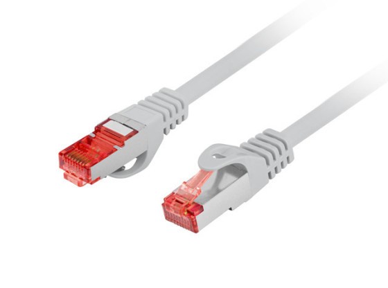 PATCHCORD KAT.6 S/FTP LSZH CU 15M SZARY FLUKE PASSED LANBERG