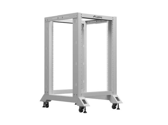 OPEN RACK 19" 18U 600X800 SZARY LANBERG