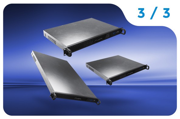 Serwerowe obudowy RACK 1U